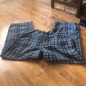 Merona cotton plaid sleep pants in size L